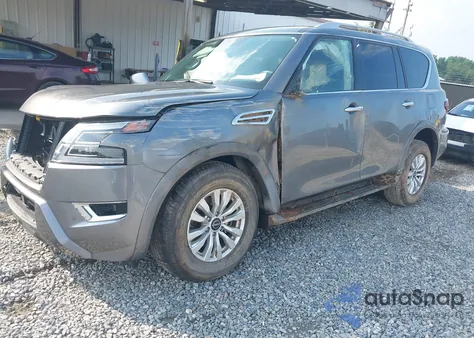 2024 Nissan Armada Sv 2Wd from USA, damaged, VIN JN8AY2AC8R9195618